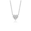 diamond heart design pendant