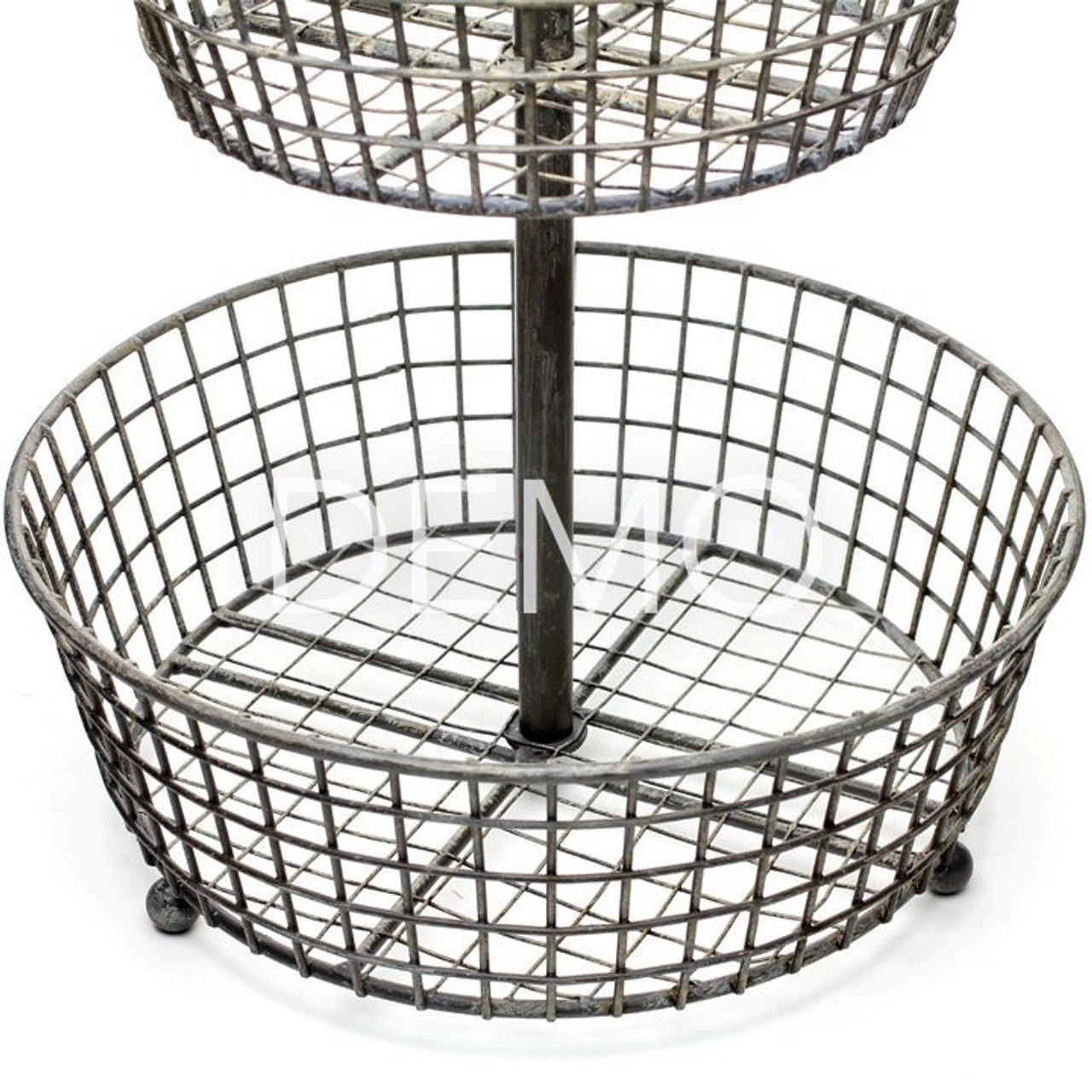 tieredwirebasket4 Tiered Wire Basket